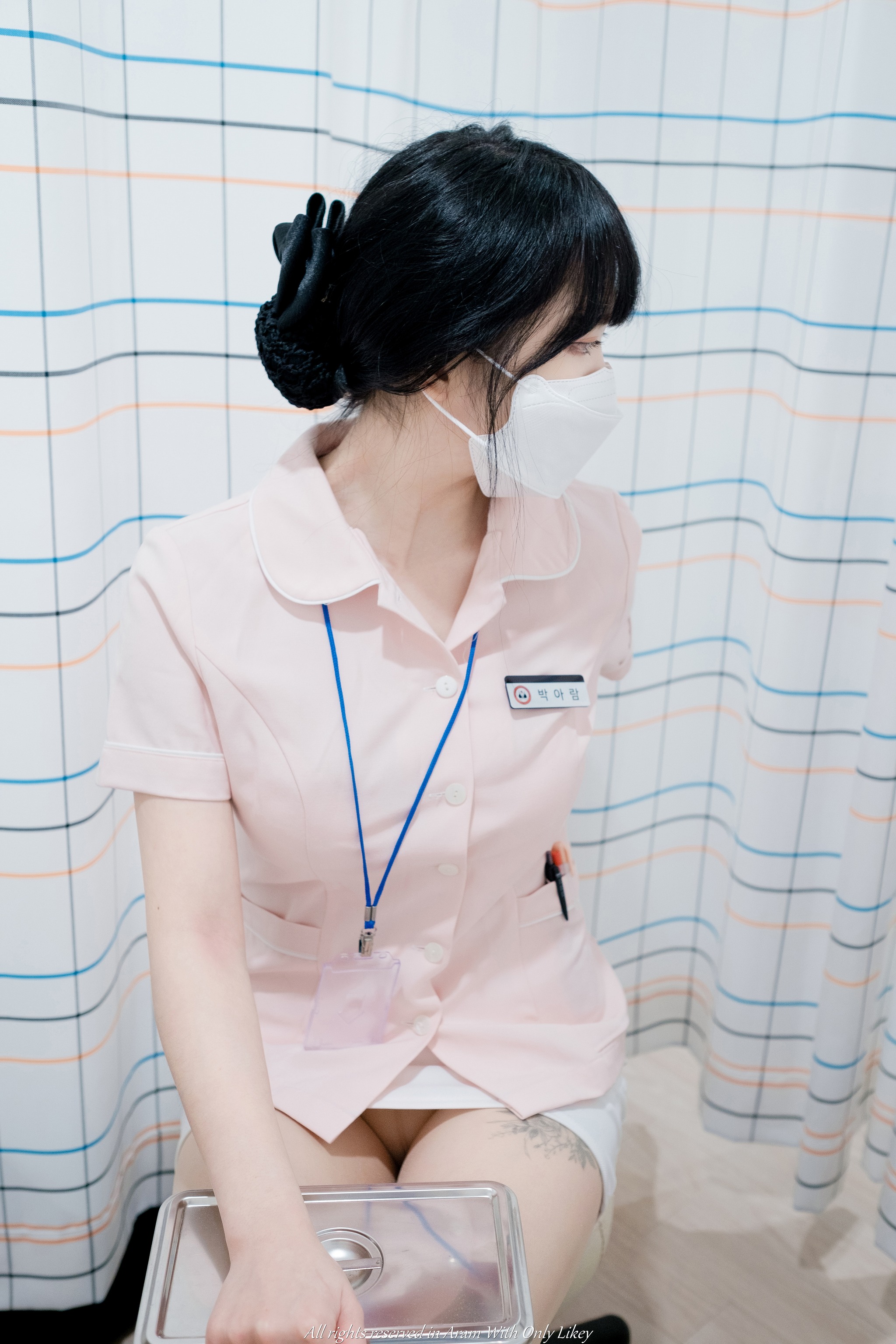 图片[1]-Aram(아람) – NO.022 [LIKEY]  – Aram (아람) A urologist Nurse[55P]-XikXak